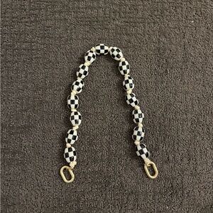 Clare V. Shortie strap checkered